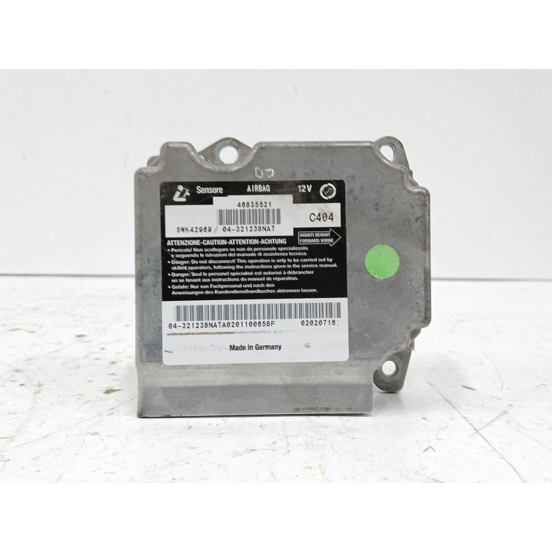 Recambio de centralita airbag para fiat stilo (192_) 1.8 16v (192axc1a, 192bxc1a) referencia OEM IAM 46835521  