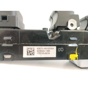 Recambio de mando elevalunas delantero izquierdo para kia stonic (ybcuv) 1.2 cat referencia OEM IAM 93570H8100WK 4D64921000 