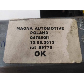 Recambio de elevalunas delantero derecho para fiat doblo (119) 1.3 jtd cat referencia OEM IAM FUNDA  