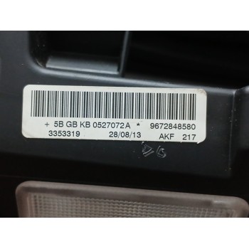 Recambio de salpicadero para peugeot 2008 (--.2013) 1.6 16v e-hdi fap referencia OEM IAM 9672848580 98072114ZD 9672848580