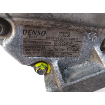 Recambio de compresor aire acondicionado para fiat doblo (119) 1.3 jtd cat referencia OEM IAM 517469310 5A7975600 SCSC06