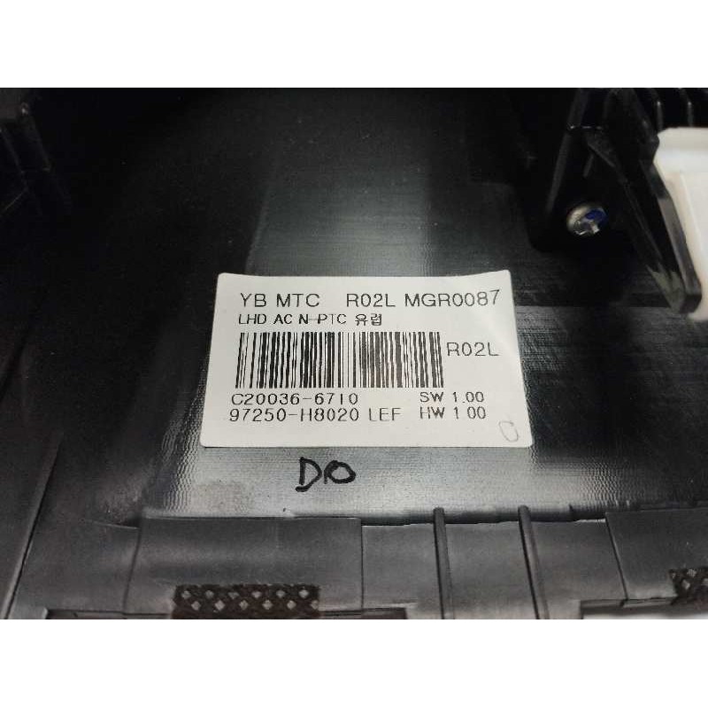 MANDO CALEFACCION / AIRE ACONDICIONADO C200366710