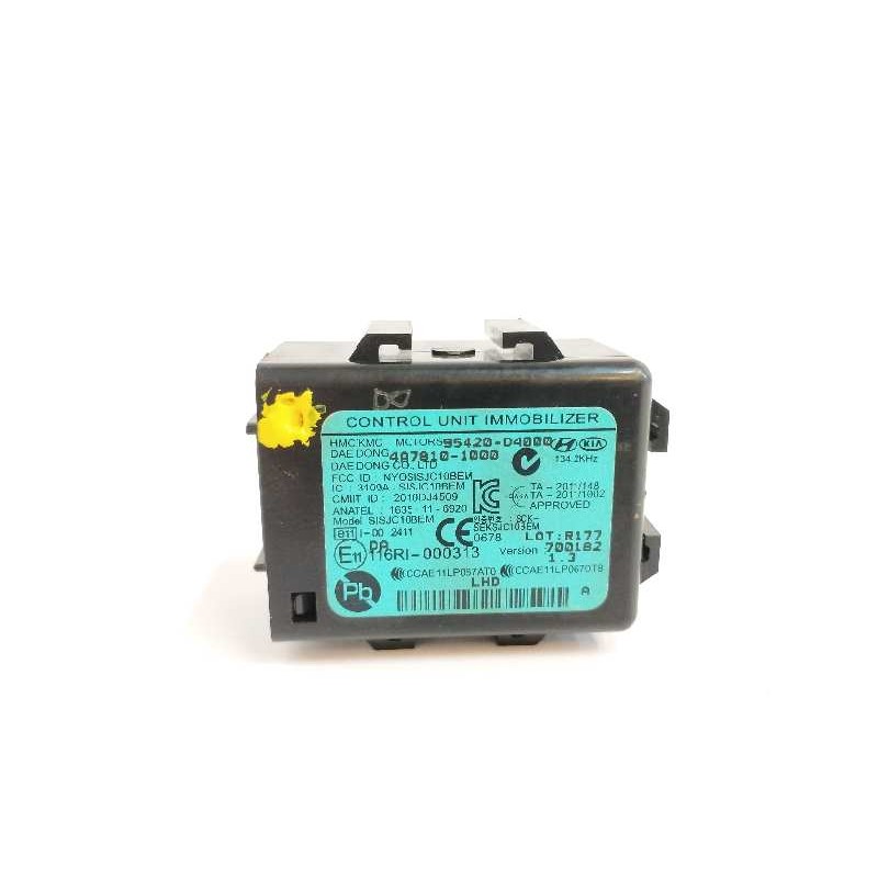Recambio de modulo electronico para kia stonic (ybcuv) 1.2 cat referencia OEM IAM 95420D4000 4A78101000 