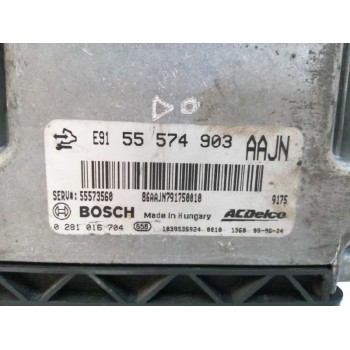 Recambio de centralita motor uce para opel insignia berlina 2.0 cdti cat referencia OEM IAM 55574903 0281016704 