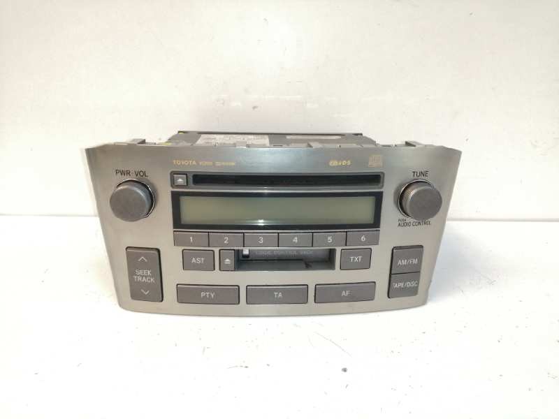 Recambio de sistema audio / radio cd para toyota avensis berlina (t25) 2.0 turbodiesel cat referencia OEM IAM 8612005080 CQMS627