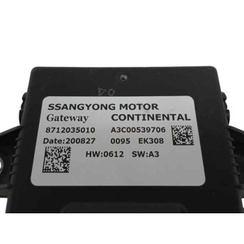 Recambio de modulo electronico para ssangyong tivoli 1.5 g15dtf referencia OEM IAM 8712035010  