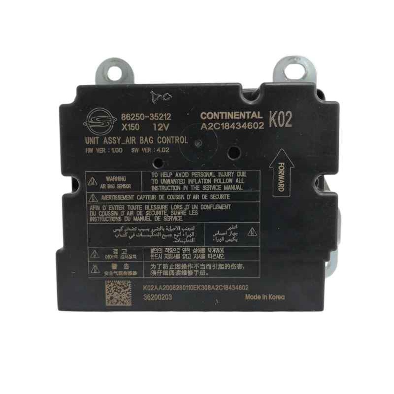 Recambio de centralita airbag para ssangyong tivoli 1.5 g15dtf referencia OEM IAM 8625035212 A2C18434602 