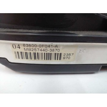 Recambio de cuadro instrumentos para toyota corolla verso (r1) 1.8 16v cat referencia OEM IAM 838000F041A MB2574403870 