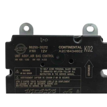 Recambio de centralita airbag para ssangyong tivoli 1.5 g15dtf referencia OEM IAM 8625035212 A2C18434602 