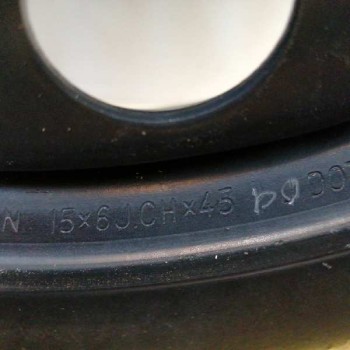 Recambio de neumatico repuesto para nissan almera (n16/e) 2.2 16v turbodiesel cat referencia OEM IAM 403002F815 15X6JCHX45 40300