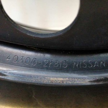 Recambio de neumatico repuesto para nissan almera (n16/e) 2.2 16v turbodiesel cat referencia OEM IAM 403002F815 15X6JCHX45 40300