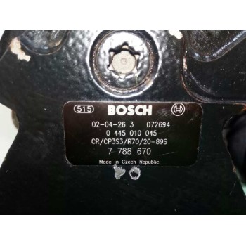 Recambio de bomba inyeccion para bmw serie 3 berlina (e46) 320d edition exclusiv referencia OEM IAM 7788670 0445010045 