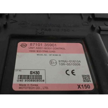 Recambio de modulo electronico para ssangyong tivoli 1.5 g15dtf referencia OEM IAM 8710135901  