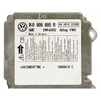 Recambio de centralita airbag para seat toledo (5p2) sport-up referencia OEM IAM 1K0909605R 5WK43412 