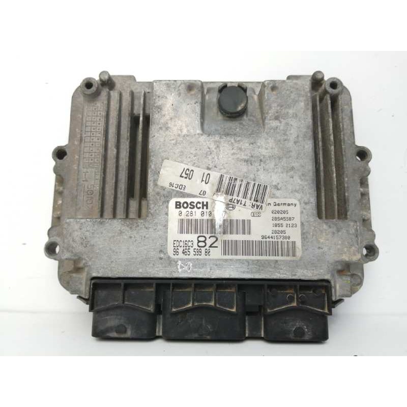 Recambio de centralita motor uce para peugeot 206 berlina 1.4 hdi referencia OEM IAM 9646559980 0281010707 
