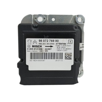 Recambio de centralita airbag para peugeot 2008 (--.2013) 1.6 16v e-hdi fap referencia OEM IAM 9807276980 0285012006 
