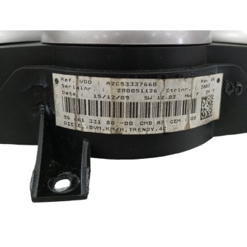 Recambio de cuadro instrumentos para peugeot 207 1.4 hdi referencia OEM IAM 9666133180 A2C53337660 
