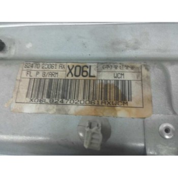Recambio de elevalunas delantero izquierdo para hyundai elantra (xd) 2.0 crdi gls full (5-ptas.) referencia OEM IAM TIJERA 82470