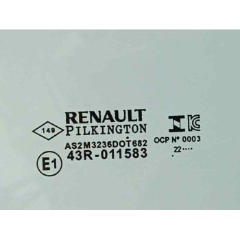 Recambio de luna delantera derecha para renault megane e-tech suv ev60 referencia OEM IAM   