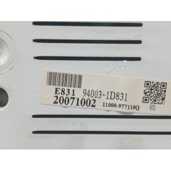 Recambio de cuadro instrumentos para kia carens iii monospace (un) 2.0 crdi 140 referencia OEM IAM 940031D831  11000977110Q