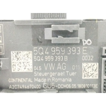 Recambio de modulo electronico para seat leon st (5f8) 2.0 tdi referencia OEM IAM 5Q4959393E CONTROL DE PUERTA A2C7494670400