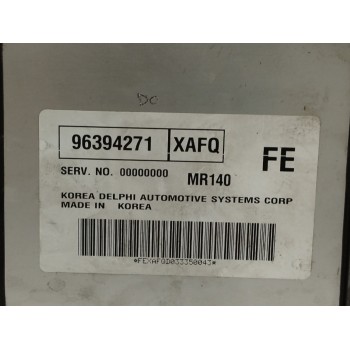Recambio de centralita motor uce para daewoo kalos 1.4 cat referencia OEM IAM 96394271  