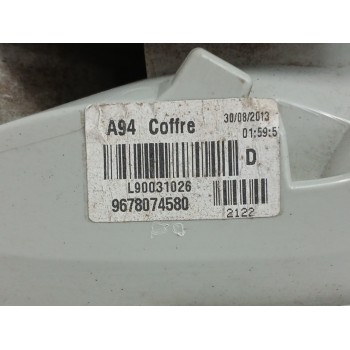 Recambio de piloto trasero derecho interior para peugeot 2008 (--.2013) 1.6 16v e-hdi fap referencia OEM IAM 9678074580  