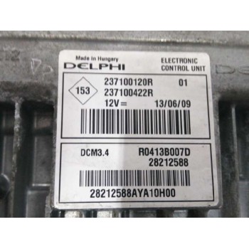 Recambio de centralita motor uce para renault megane iii berlina 5 p authentique referencia OEM IAM 237100120R  