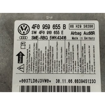 Recambio de centralita airbag para audi a6 berlina (4f2) 2.0 tdi referencia OEM IAM 4F0959655B 5WK43516 