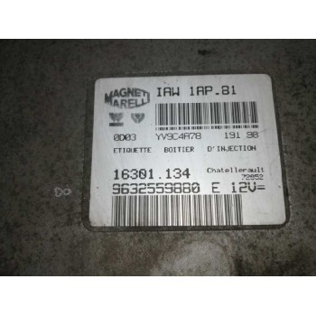 Recambio de centralita motor uce para peugeot 206 berlina 1.4 referencia OEM IAM 9632559880  