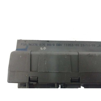 Recambio de caja reles / fusibles para citroën xsara berlina 2.0 hdi exclusive (66kw) referencia OEM IAM 9637687580  