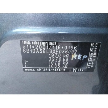 toyota avensis berlina (t25) del año 2007