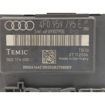 Recambio de modulo electronico para audi a6 berlina (4f2) 2.0 tdi referencia OEM IAM 4F0959795E  