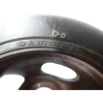 Recambio de polea cigueñal para mercedes-benz clase c (w203) berlina 1.8 cat referencia OEM IAM A2710300003  