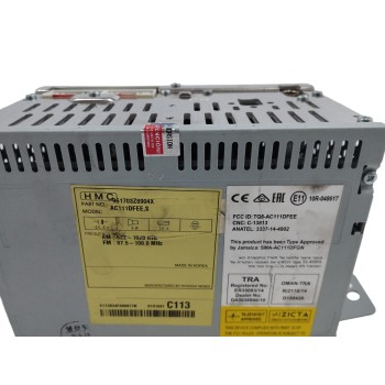 Recambio de sistema audio / radio cd para hyundai i40 1.7 crdi cat referencia OEM IAM 961703Z8904X AC111DFEE 