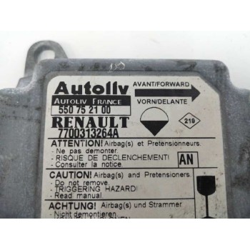 Recambio de centralita airbag para renault master caja abierta/chasis ab ´98 2.8 tdi referencia OEM IAM 7700313264A 550752100 