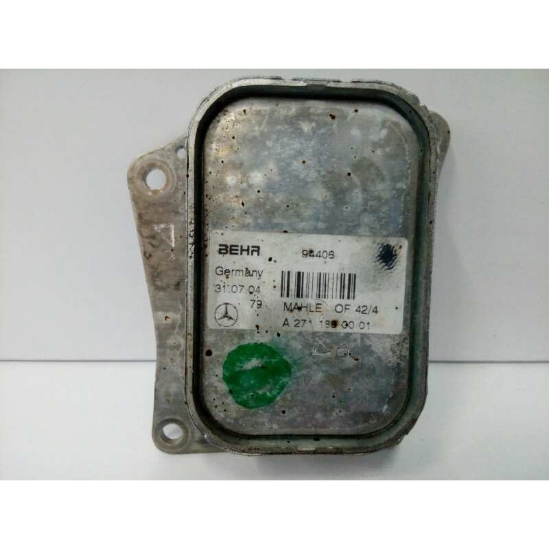 Recambio de enfriador aceite motor para mercedes-benz clase c (w203) berlina 1.8 cat referencia OEM IAM A2711880001  