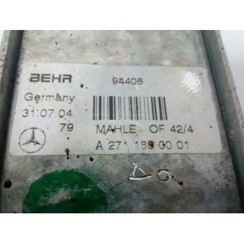 Recambio de enfriador aceite motor para mercedes-benz clase c (w203) berlina 1.8 cat referencia OEM IAM A2711880001  
