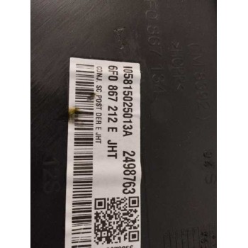 Recambio de guarnecido puerta trasera izquierda para seat ibiza (kj1) 1.0 tsi referencia OEM IAM 6F0867212E NEGRO 