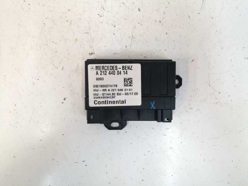 Recambio de modulo electronico para mercedes-benz clase e coupe (w207) 2.1 cdi e220 referencia OEM IAM A2124400414 5WK49694CBF Recambio de modulo electronico para mercedes-benz clase e coupe (w207) 2.1 cdi e220 referencia OEM IAM A2124400414 5WK49694CBF