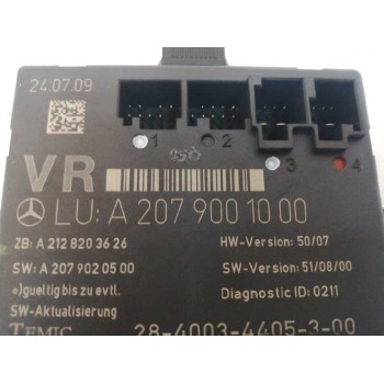 Recambio de modulo electronico para mercedes-benz clase e coupe (w207) 2.1 cdi e220 referencia OEM IAM A2079001000  