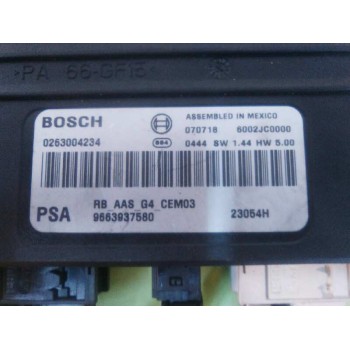 Recambio de modulo electronico para citroën c4 grand picasso exclusive referencia OEM IAM 9663937580 0263004234 