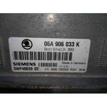 Recambio de centralita motor uce para skoda octavia berlina (1u2) ambiente referencia OEM IAM 06A906033K 5WP4003902 
