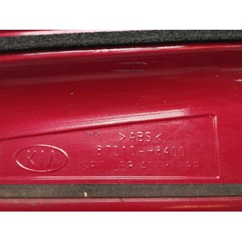 Recambio de aleron trasero para kia stonic (ybcuv) 1.2 cat referencia OEM IAM 87210H8400  