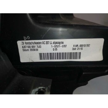Recambio de guantera para mercedes-benz clase e coupe (w207) 2.1 cdi e220 referencia OEM IAM A2076800091  