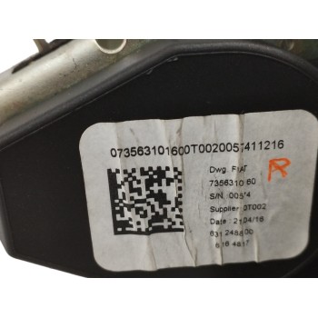 Recambio de cinturon seguridad trasero izquierdo para fiat tipo ii (356) sedan easy referencia OEM IAM 07356310160  