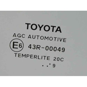 Recambio de luna delantera derecha para toyota corolla hatchback (_e21_, _ea1_, _eh1_) 1.8 hybrid (zwe211, zwe219) referencia OE