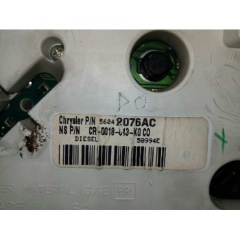 Recambio de cuadro instrumentos para jeep gr.cherokee (wj/wg) 3.1 td laredo referencia OEM IAM 56042076AC  