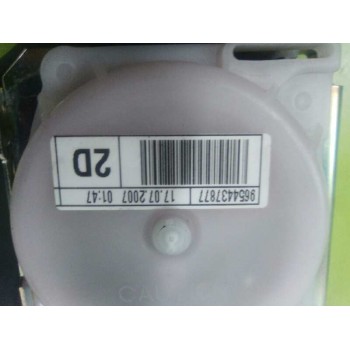 Recambio de cinturon seguridad trasero derecho para citroën c4 grand picasso exclusive referencia OEM IAM 9654437877  