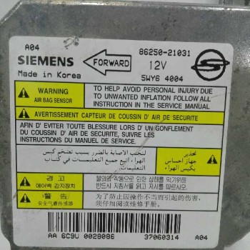 Recambio de centralita airbag para ssangyong rodius xdi deluxe 4wd referencia OEM IAM 8625021031  